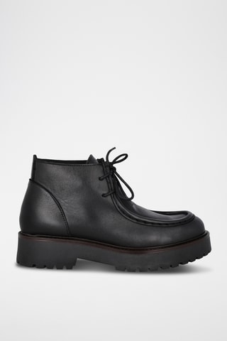 Bottines en cuir Tor - Noir