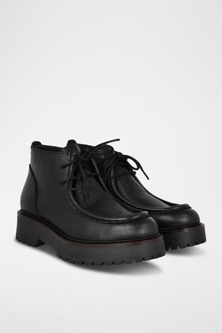Bottines en cuir Tor - Noir