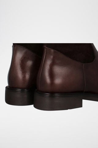 Bottines en cuir Noa - Marron