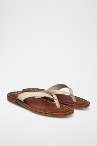 Sandales en cuir Lanka - Beige