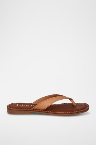 Sandales en cuir Lanka - Camel