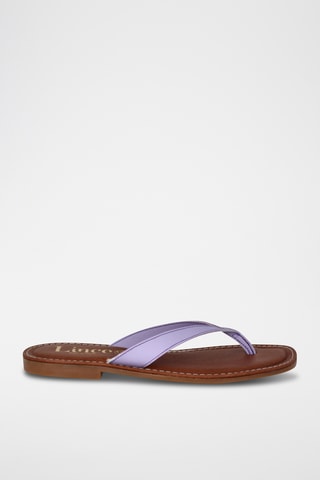 Sandales en cuir Lanka - Violet