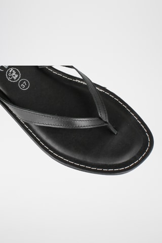 Sandales en cuir Lanka - Noir