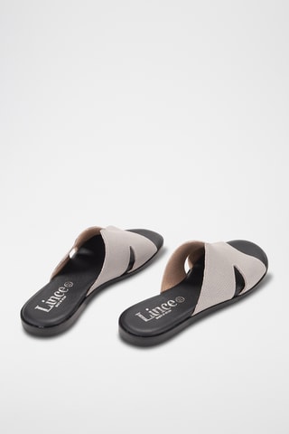 Mules en nubuck Menorca - Gris clair