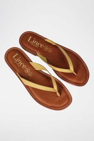 Sandales en cuir Lanka - Vert olive