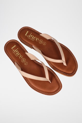 Sandales en cuir Lanka - Nude