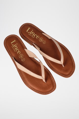 Sandales en cuir Lanka - Ecru