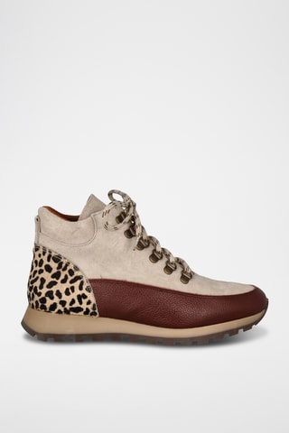 Bottines en nubuck Ventura - Beige