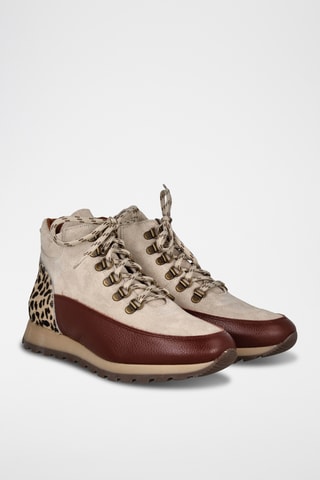 Bottines en nubuck Ventura - Beige
