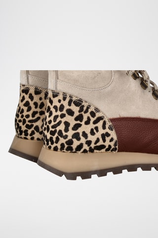 Bottines en nubuck Ventura - Beige