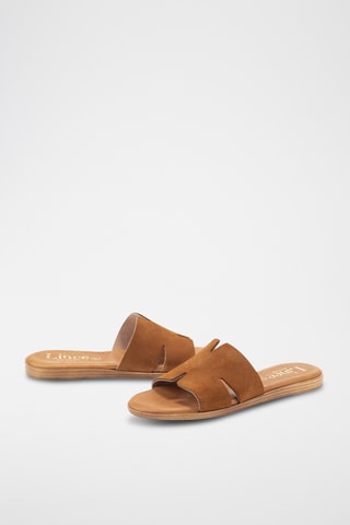 Mules en nubuck Menorca - Camel