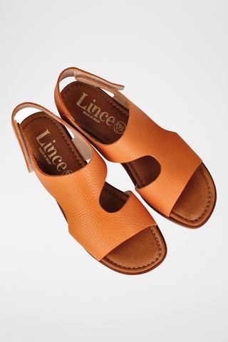 Sandales en cuir Aruba - Orange