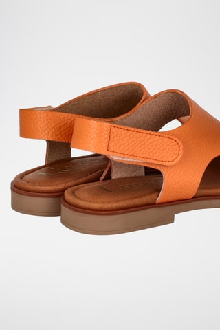 Sandales en cuir Aruba - Orange