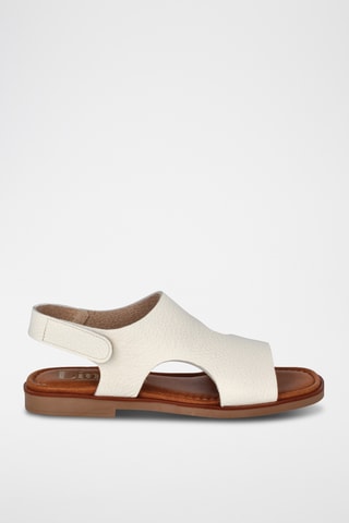 Sandales en cuir Aruba - Blanc