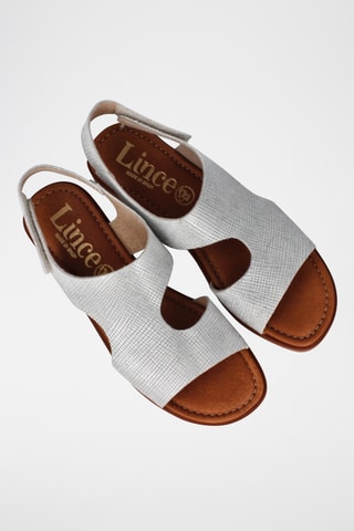 Sandales en cuir Aruba - Gris