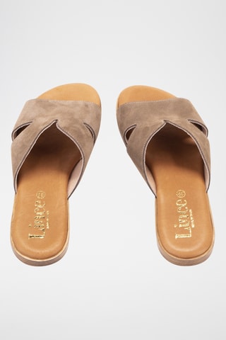 Mules en nubuck Menorca - Taupe