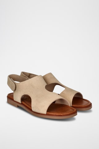 Sandales en nubuck Aruba - Beige