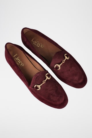 Mocassins en nubuck Castellar - Bordeaux