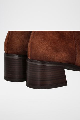 Bottines en nubuck Marvel - Marron