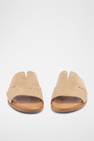 Mules en nubuck Menorca - Beige