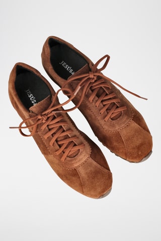 Baskets en nubuck Jade - Camel