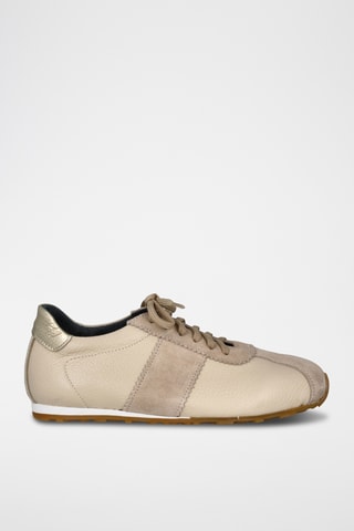 Baskets en cuir - Beige