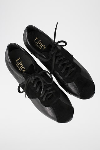 Baskets en cuir - Noir