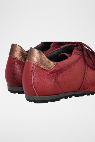 Baskets en cuir - Bordeaux