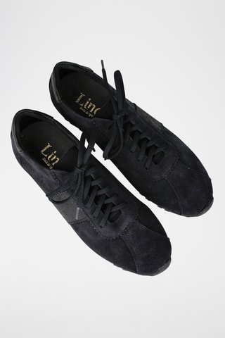 Baskets en nubuck Jade - Noir