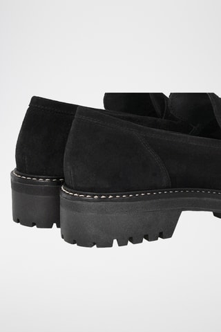 Mocassins en nubuck Luton - Noir