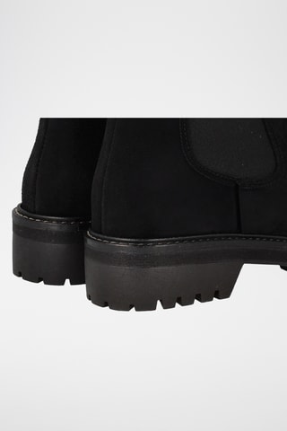 Bottines en nubuck Luton - Noir