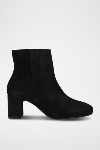 Bottines en nubuck Frida - Noir