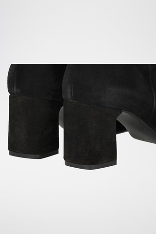 Bottines en nubuck Frida - Noir