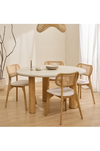 Mesa de jantar - 135 x 76 x 125 cm