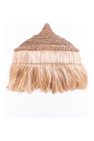 Candeeiro suspenso em vime - Natural