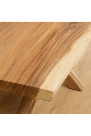 Mesa de jantar em madeira de Trembesi - 220 x 78 x 100 cm