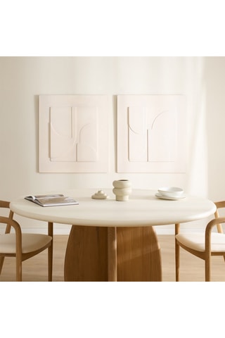 Decoração de parede - 100 x 4 x 90 cm