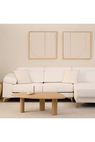 Mesa de centro em madeira de sungkai maciça - 120 x 41 x 70 cm