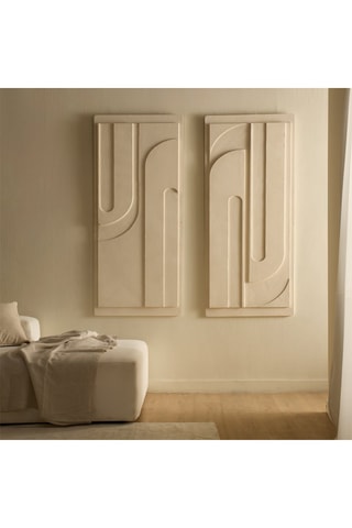 Decoração de parede - 70 x 156 x 4 cm