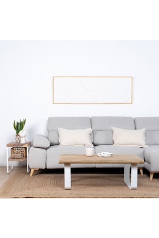 Mesa de centro em madeira maciça de Trembesi - 110 x 70 x 40 cm