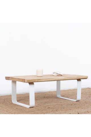 Mesa de centro em madeira maciça de Trembesi - 110 x 70 x 40 cm