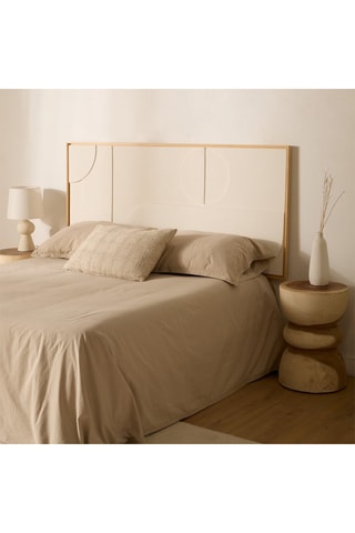 Cabeceira de cama de suspender em madeira Ayous - 145 x 74 x 3,5 cm