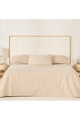 Cabeceira de cama de suspender em madeira de ayous - 190 x 74 x 3,5 cm