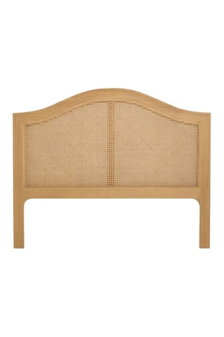 Cabeceira de cama em madeira de sungkai - 190 x 4 x 130 cm