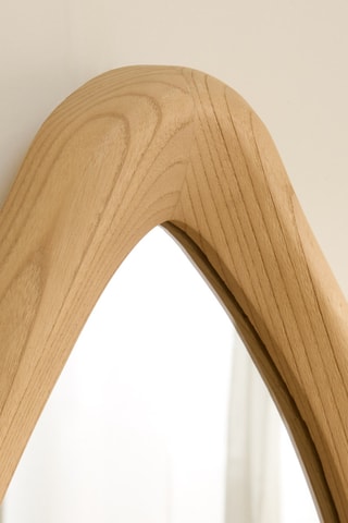 Espelho em madeira de sungkai - 76 x 4 x 60 cm