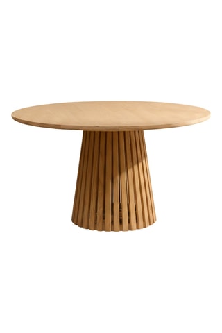 Mesa de refeição em madeira de sungkai - 120 x 120 x 75 cm