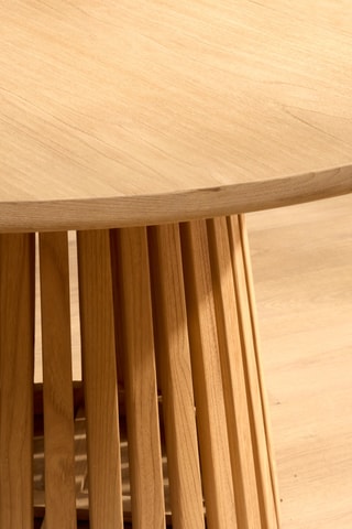 Mesa de refeição em madeira de sungkai - 120 x 120 x 75 cm