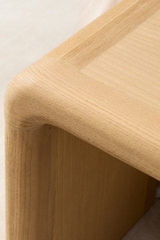 Banco em madeira de sungkai - 130 x 35 x 45 cm