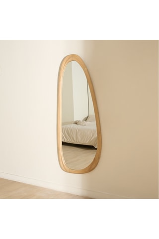 Espelho em madeira de sungkai - 170 x 4 x 72 cm