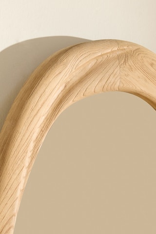 Espelho em madeira de sungkai - 170 x 4 x 72 cm